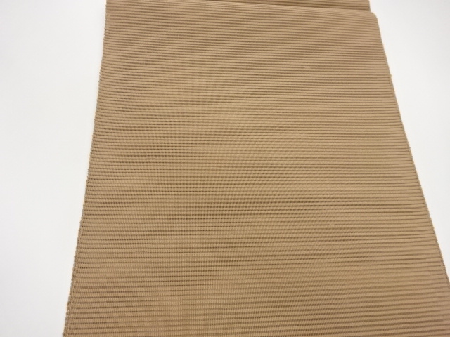  絽綴れ無地名古屋帯